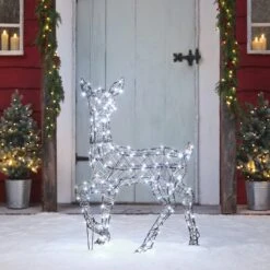 Biche Solaire De Noël à LED Bicolore Studley En Rotin 88 Cm 13 Biche Solaire De Noël à LED Bicolore Studley En Rotin 88 Cm -Noel Deco Magasin XX25006 biche lumineuse studley a led bicolore 3