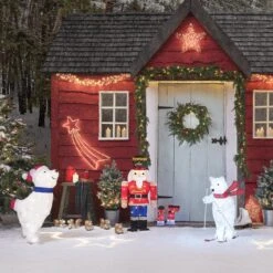 Décoration Lumineuse D’Extérieur à Piles Casse-Noisette 7 Décoration Lumineuse D’Extérieur à Piles Casse-Noisette -Noel Deco Magasin XX25011 decoration lumineuse d exterieur a piles casse noisette 3