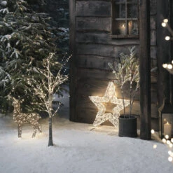 Arbre Lumineux De 1 M Style Bouleau à 300 Micro LED Blanc Chaud 5 Arbre Lumineux De 1 M Style Bouleau à 300 Micro LED Blanc Chaud -Noel Deco Magasin arbuste decoratif en deco de jardin