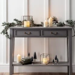 Lot De 4 Bougies Piliers TruGlow® Ivoire De 15 Cm à LED 5 Lot De 4 Bougies Piliers TruGlow® Ivoire De 15 Cm à LED -Noel Deco Magasin bougies piliers truglow ivoire