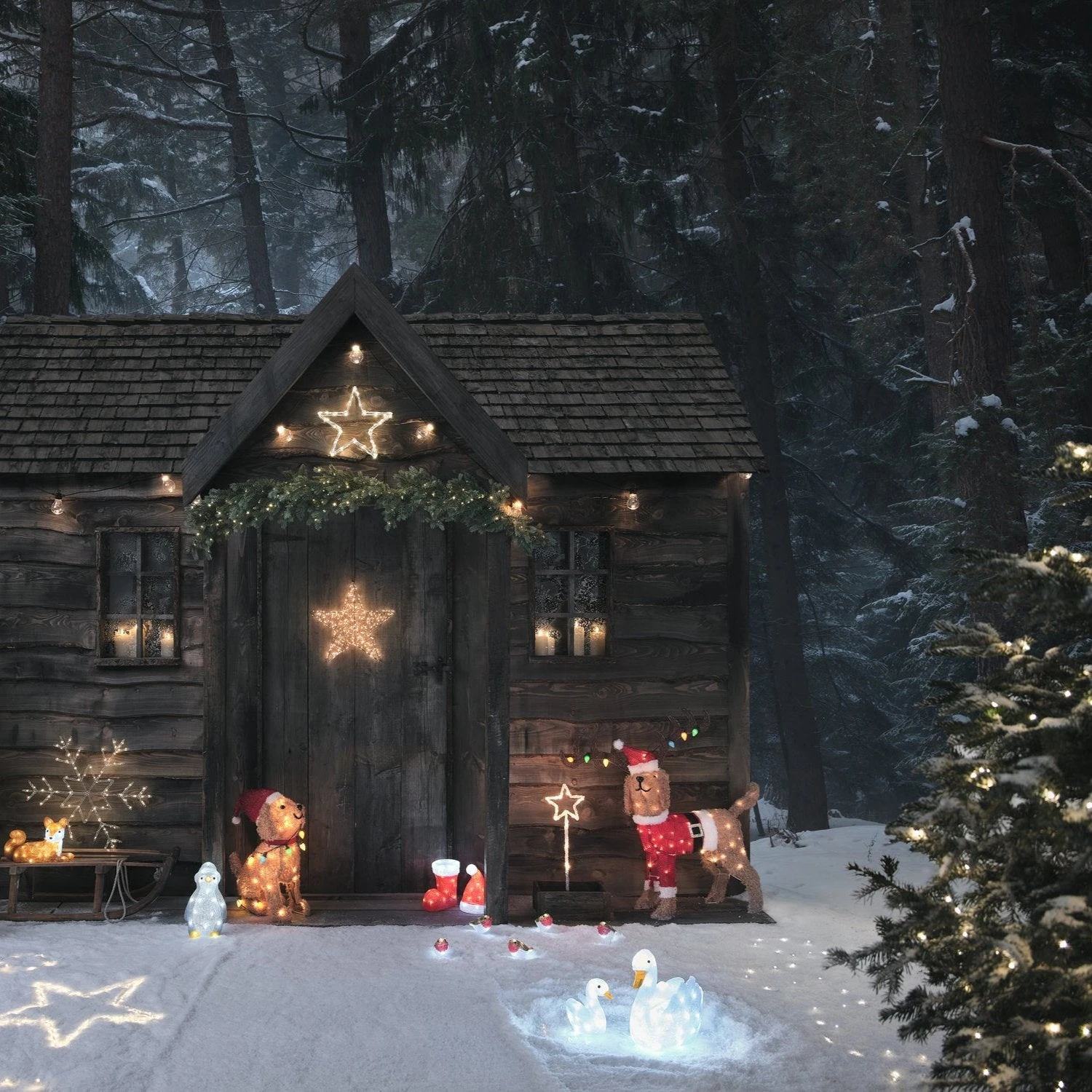 Cygneau Lumineux De 19 Cm En Acrylique, Figurine à Piles 2 Cygneau Lumineux De 19 Cm En Acrylique, Figurine à Piles – Image 2