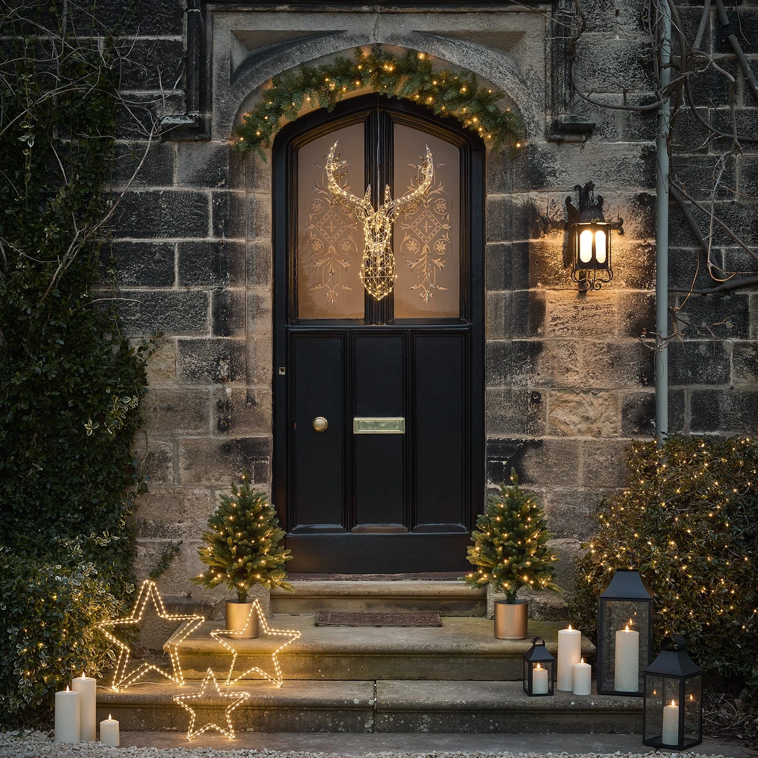 Lot De 3 Étoiles Lumineuses Autoportantes à Micro LED 4 Lot De 3 Étoiles Lumineuses Autoportantes à Micro LED – Image 4