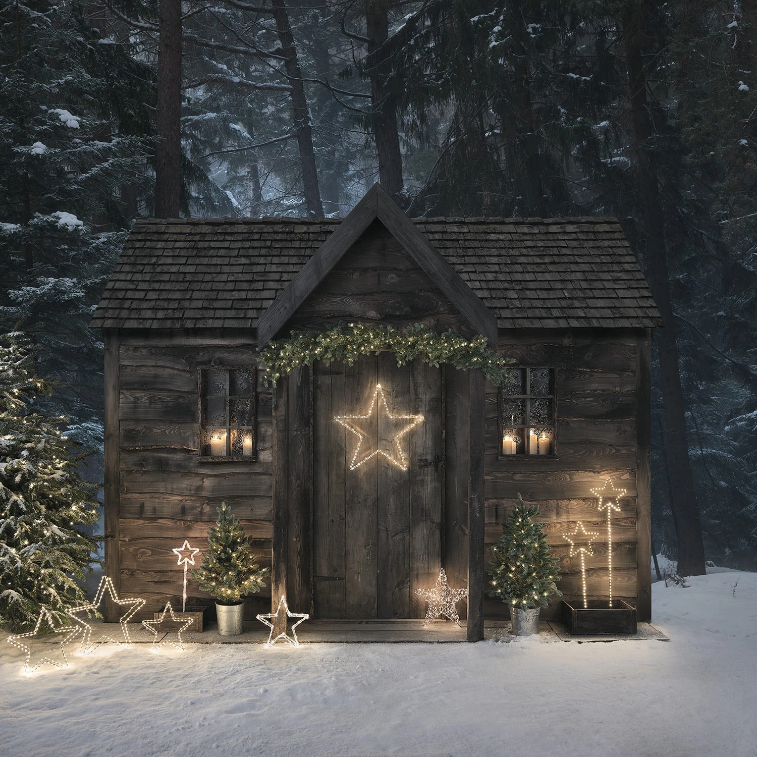 Étoile Lumineuse Autoportante De 30 Cm En Acrylique 2 Étoile Lumineuse Autoportante De 30 Cm En Acrylique – Image 2