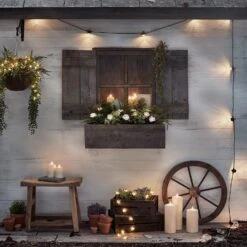 Guirlande Guinguette Core Connect 50 M 100 Ampoules Blanc Chaud Câble Noir Raccordable 9 Guirlande Guinguette Core Connect 50 M 100 Ampoules Blanc Chaud Câble Noir Raccordable -Noel Deco Magasin guirlande guinguette core connect exterieur devant maisonette avec bougies Truglow 96c9b1df 23ec 4d62 9eea 3cd99ec4b0c9