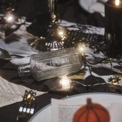 Guirlande Micro LED à Fantômes Et Araignées 11 Guirlande Micro LED à Fantômes Et Araignées -Noel Deco Magasin guirlande micro led a fantomes et araignees en deco de table