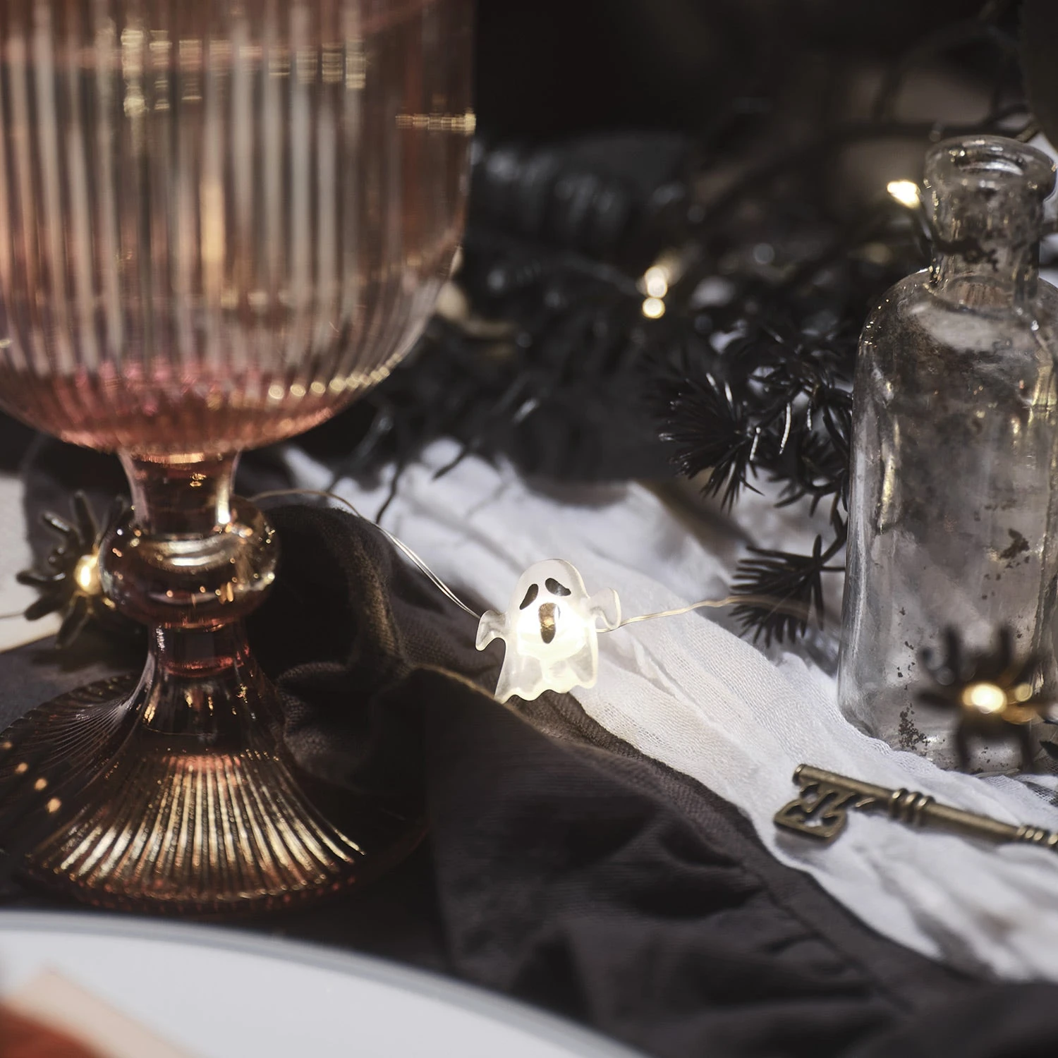 Guirlande Micro LED à Fantômes Et Araignées 4 Guirlande Micro LED à Fantômes Et Araignées – Image 4