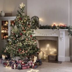 Cimier Étoile Dorée Lumineux Pour Sapin De Noël 8 Cimier Étoile Dorée Lumineux Pour Sapin De Noël -Noel Deco Magasin sapin pres du foyer