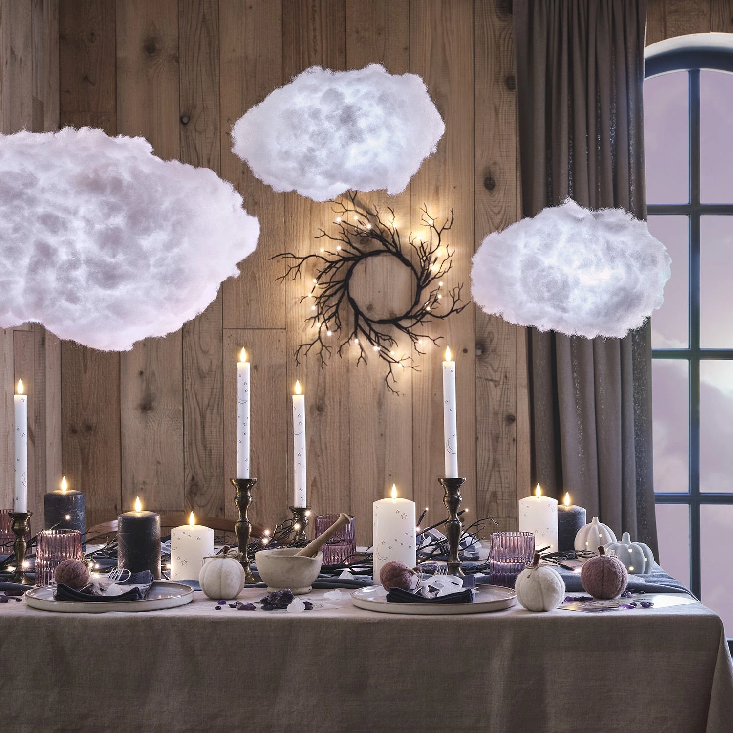 Lot De 2 Chandelles TruGlow® à Motif Chauve-souris 3 Lot De 2 Chandelles TruGlow® à Motif Chauve-souris – Image 3